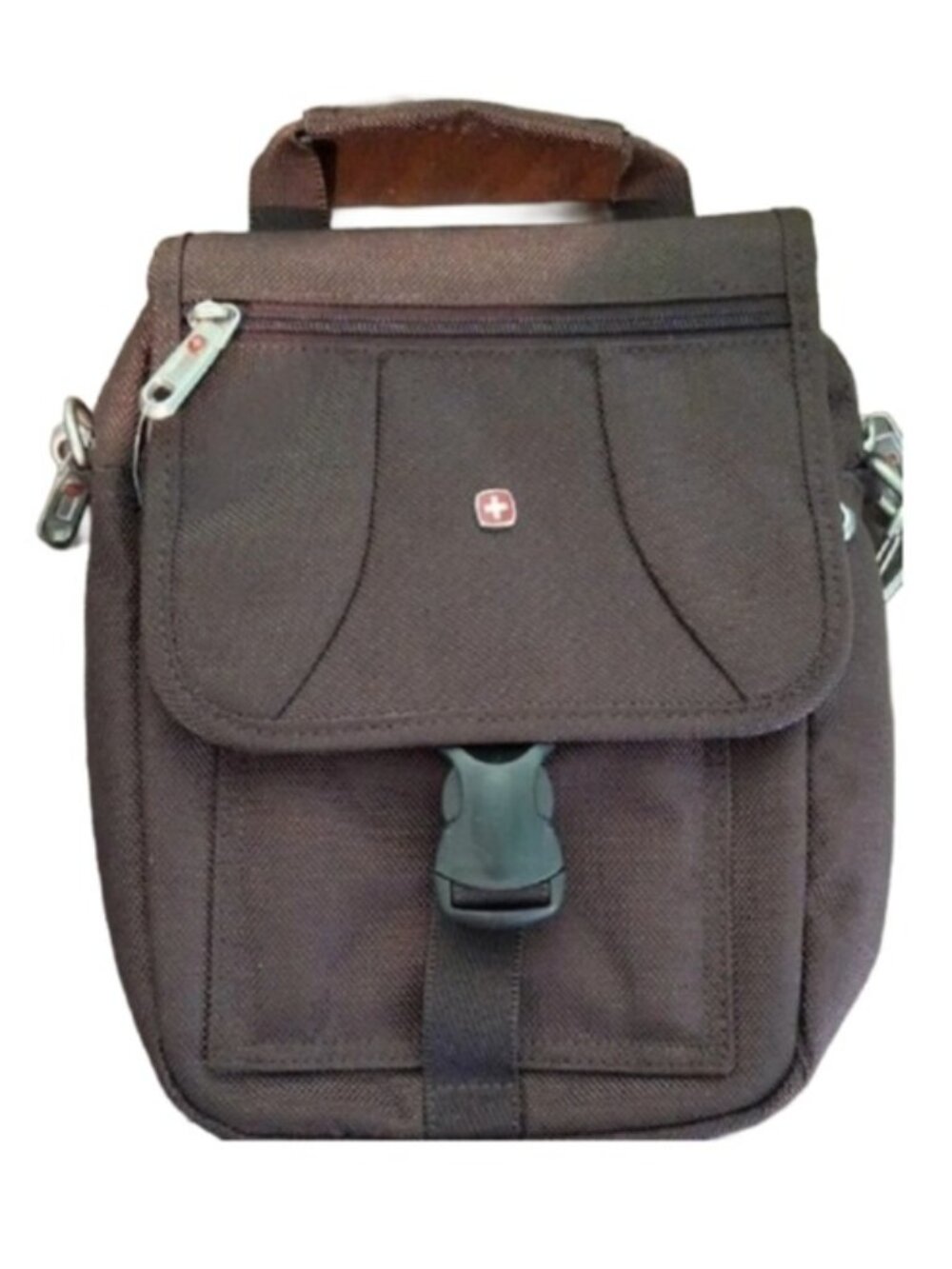 SwissGear Unisex Brown Crossbody Bag